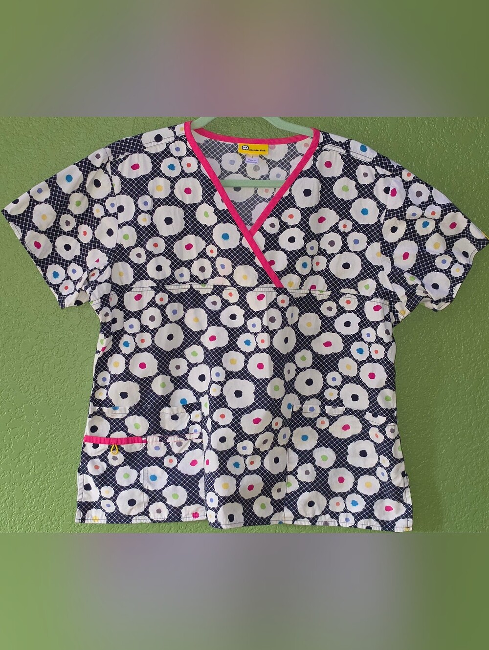 Wonderwink (L) Scrub Top